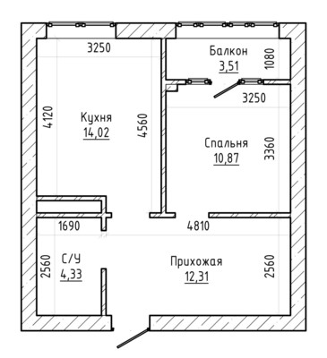 Продам однокомнатную (1-комн.) квартиру, Мовсисяна ул, 15, Нальчик г