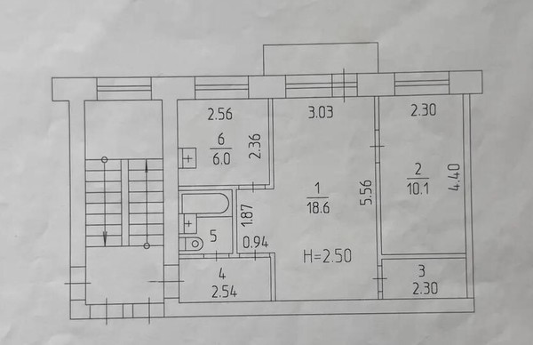 Продам двухкомнатную (2-комн.) квартиру, Кузбасская ул, 36, Пермь г