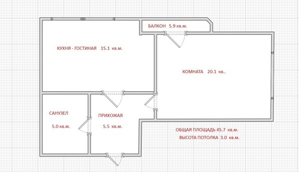 Продам однокомнатную (1-комн.) квартиру, Крымская ул, 19к1, Геленджик г