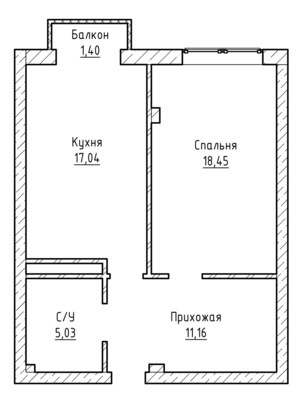 Продам однокомнатную (1-комн.) квартиру, Чернышевского ул, 197, Нальчик г