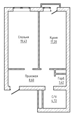Продам двухкомнатную (2-комн.) квартиру, Атажукина ул, 155, Нальчик г
