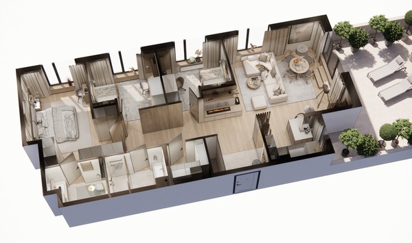 Продам трехкомнатную (3-комн.) квартиру, Летниковская ул, 6к2, Москва г