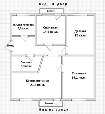 Продам многокомнатную квартиру, Ватутина ул, 33, Новосибирск г