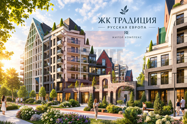 Продам трехкомнатную (3-комн.) квартиру (долевое), Молодой гвардии ул, Калининград г