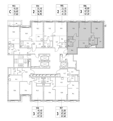 Продам трехкомнатную (3-комн.) квартиру, Озёрная ул, 42, Москва г