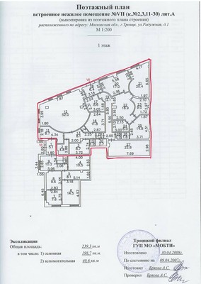 Сдам торговое помещение 250 м2, Радужная ул, 1, Троицк г