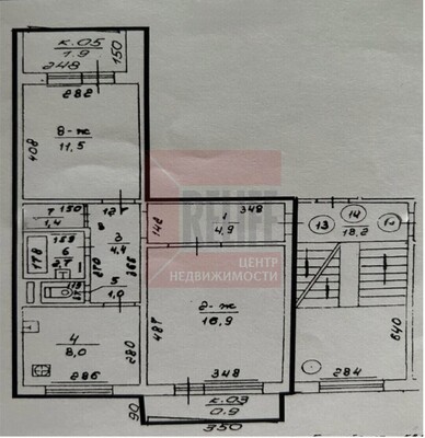 Продам двухкомнатную (2-комн.) квартиру, Балтийская ул, 28, Калининград г