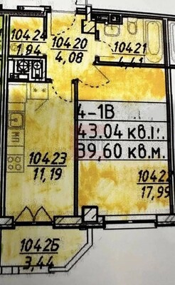 Продам однокомнатную (1-комн.) квартиру, Космонавта Леонова ул, 47, Калининград г