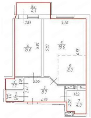 Продам однокомнатную (1-комн.) квартиру, Оганова ул, 20, Ростов-на-Дону г
