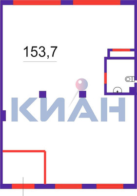 Сдам торговое помещение 152,5 м2, Южная наб, 10, Красноярск г
