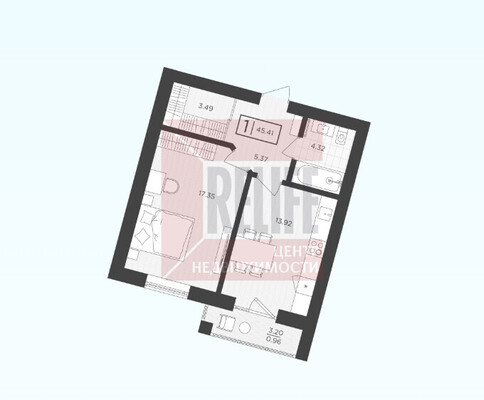 Продам двухкомнатную (2-комн.) , Октябрьская ул, 8, Пионерский г