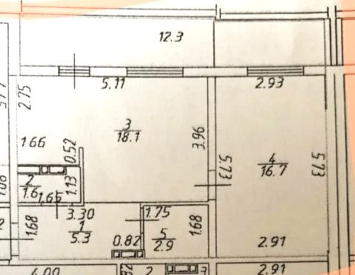Продам однокомнатную (1-комн.) квартиру, Понтонная ул, 9к1, Колпино г