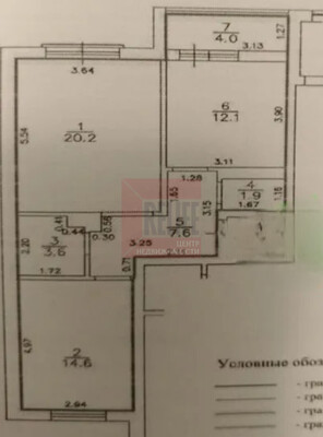 Продам двухкомнатную (2-комн.) квартиру, Орудийная ул, 32Б, Калининград г