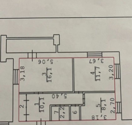 Продам двухкомнатную (2-комн.) квартиру, Героев Сталинграда ул, 7, Симферополь г