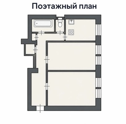 Продам двухкомнатную (2-комн.) квартиру, Измайловский б-р, 12, Москва г