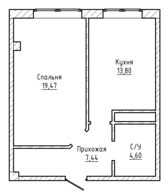 Продам однокомнатную (1-комн.) квартиру, Шарданова ул, 52к9, Нальчик г
