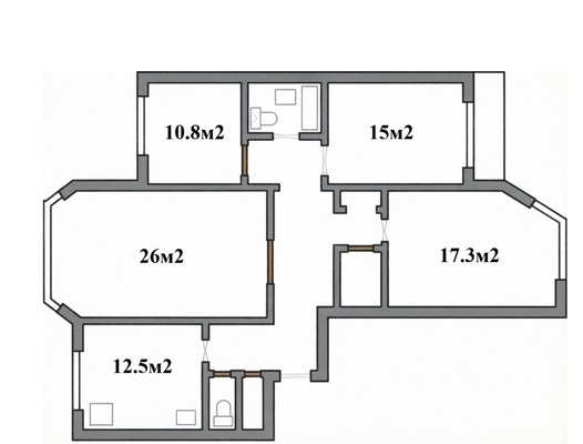Продам многокомнатную квартиру, Поречная ул, 31к1, Москва г