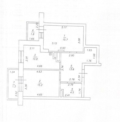 Продам двухкомнатную (2-комн.) квартиру, Профессора Камая ул, 10к1, Казань г