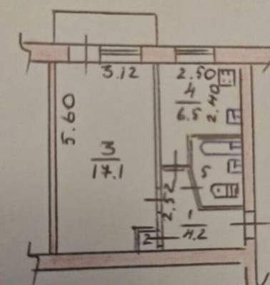 Продам однокомнатную (1-комн.) квартиру, Ульянова Дмитрия ул, 16, Ялта г