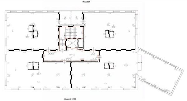 Продам коммерческое помещение 2 713,7 м2, Красина пер, 16 2, Москва г