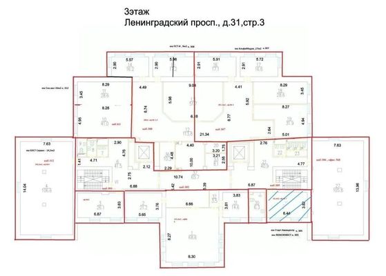 Продам коммерческое помещение 5 288 м2, Ленинградский пр-кт, 31 3, Москва г