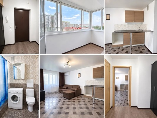 Продам однокомнатную (1-комн.) квартиру, Черкасская ул, 62/1, Краснодар г