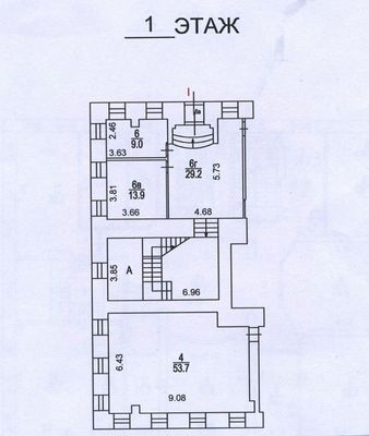 Сдам офисное помещение 53 м2, Большая Ордынка ул, 8/1 6, Москва г