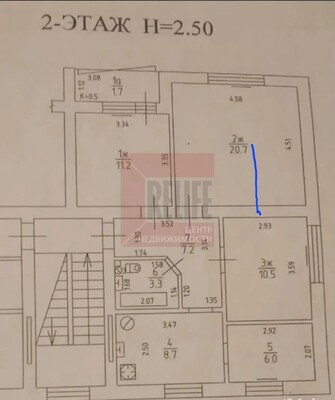 Продам трехкомнатную (3-комн.) квартиру, Окская ул, 13, Калининград г