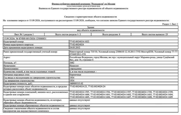 Продам коммерческое помещение 2 682 м2, Сущёвский Вал ул, 16 6, Москва г