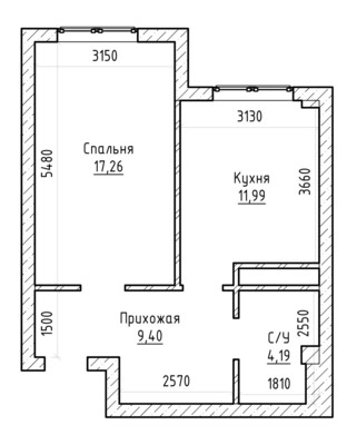 Продам однокомнатную (1-комн.) квартиру, Тарчокова ул, 58, Нальчик г