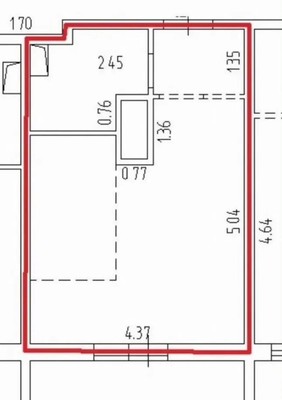 Продам однокомнатную (1-комн.) квартиру, Северный (Купелинка мкр) кв-л, 17, Сапроново д