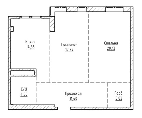 Продам двухкомнатную (2-комн.) квартиру, Т.Идарова ул, 182, Нальчик г