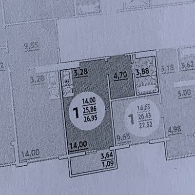 Продам однокомнатную (1-комн.) квартиру, Андреева пер, 7, Ростов-на-Дону г