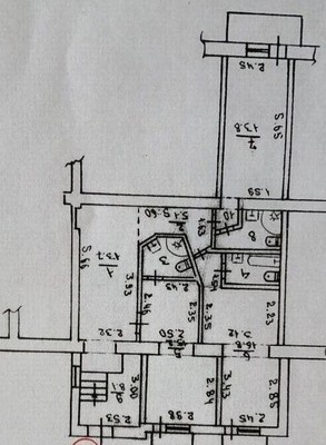 Продам трехкомнатную (3-комн.) квартиру, Киевская ул, 139/2, Симферополь г
