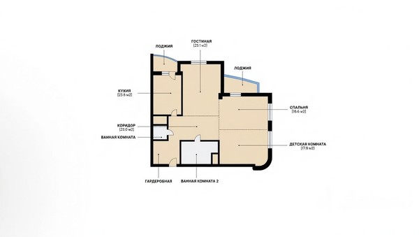 Продам трехкомнатную (3-комн.) квартиру, Удальцова ул, 65, Москва г