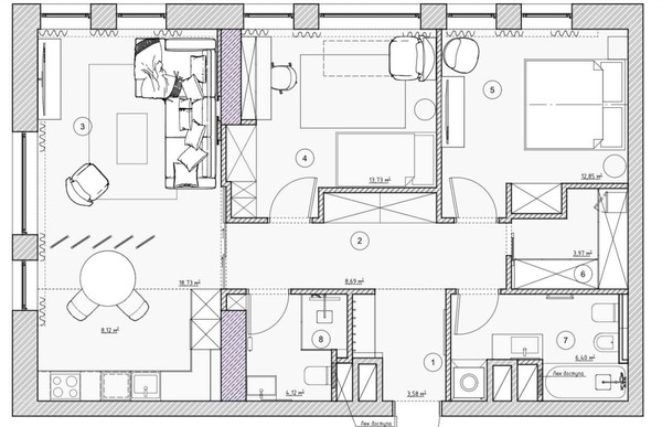 Продам трехкомнатную (3-комн.) квартиру, Рублёвское ш, 101, Москва г