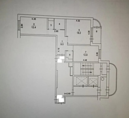 Продам двухкомнатную (2-комн.) квартиру, Балашихинское ш, 12, Балашиха г