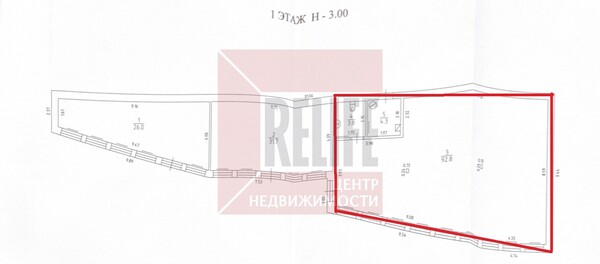 Сдам коммерческое помещение 100,9 м2, Заречный 3-й пер, Гурьевск г