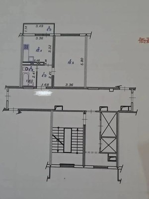 Продам однокомнатную (1-комн.) квартиру, Котанова ул, 1к1, Новороссийск г