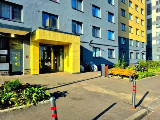 Сдам однокомнатную (1-комн.) квартиру, Пахомовская ул, 10к3, Санкт-Петербург г