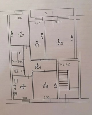 Продам многокомнатную квартиру, Приютинская ул, 17, Всеволожск г