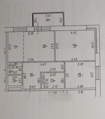Продам трехкомнатную (3-комн.) квартиру, Гаврилова ул, 7к2, Казань г