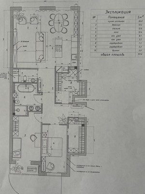 Продам трехкомнатную (3-комн.) квартиру, Малый В.О. пр-кт, 52, Санкт-Петербург г