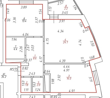 Продам двухкомнатную (2-комн.) квартиру, Танковая ул, 2, Казань г