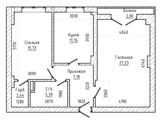 Продам двухкомнатную (2-комн.) квартиру, Чернышевского ул, 95, Нальчик г