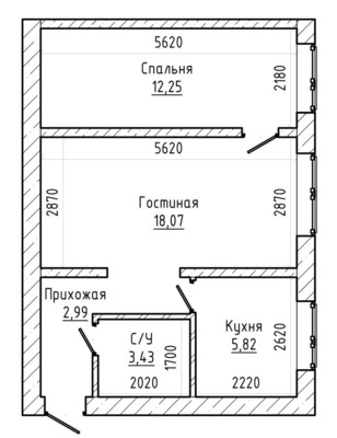 Продам двухкомнатную (2-комн.) квартиру, Головко ул, 91, Нальчик г