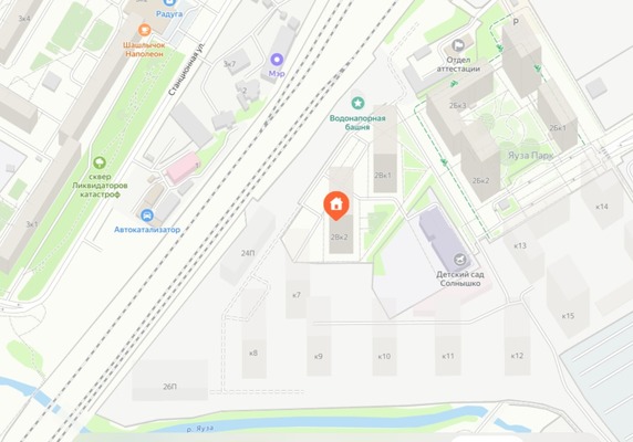 Продам однокомнатную (1-комн.) квартиру, Мытищинская ул, 2Вк2, Троицкое с