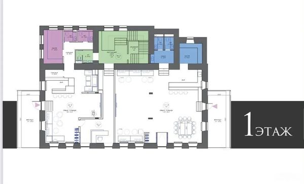 Продам коммерческое помещение 513 м2, Волховский пер, 16/20 1, Москва г