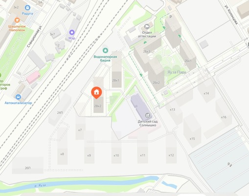 Продам однокомнатную (1-комн.) квартиру, Мытищинская ул, 2вк2, Троицкое с