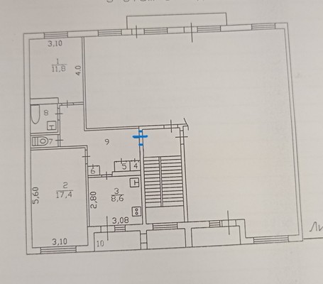 Продам двухкомнатную (2-комн.) квартиру, Братьев Пожарских ул, 9, Путилово с